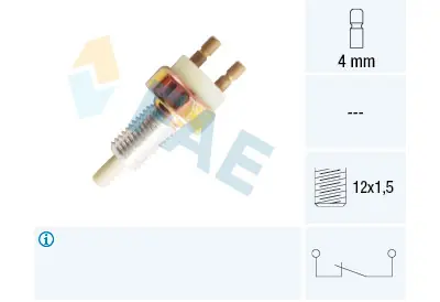 No Te Lo Pierdas Interruptor luces freno FAE 250-40
